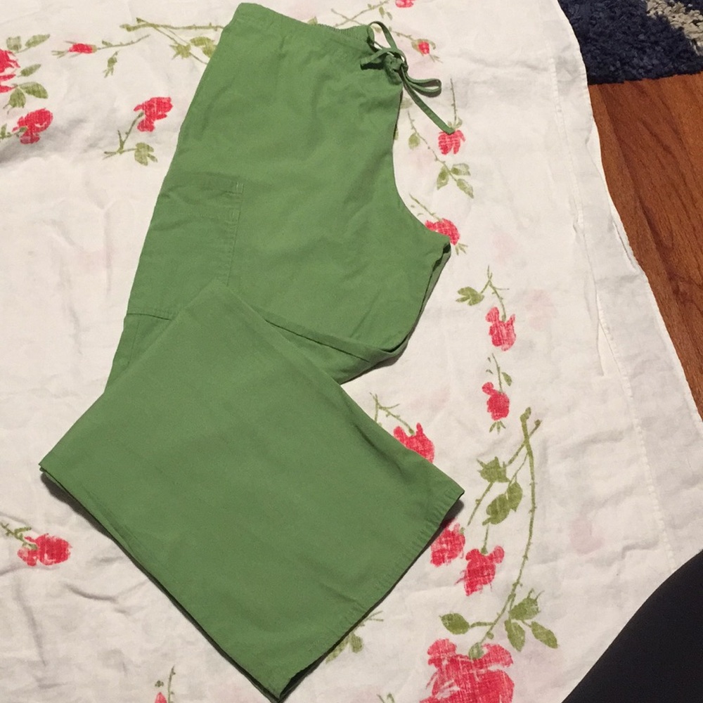 The Comfiest Green Scrub Pants